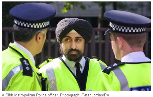 Sikh Metropolitan Police Officer
