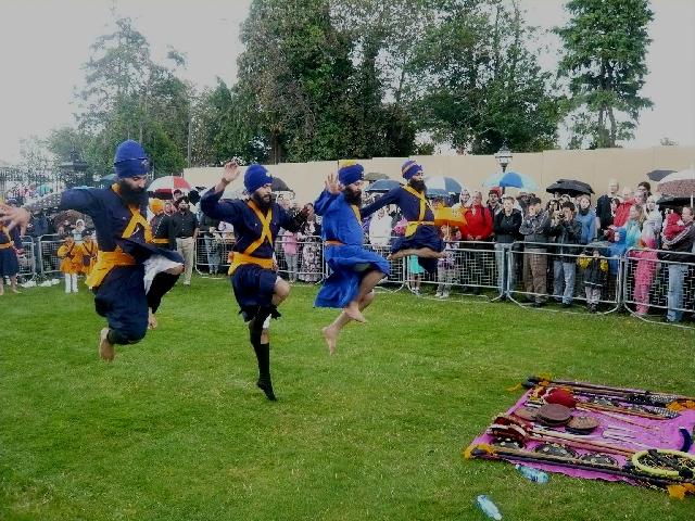 Sikhs In Ireland Gatka Demonstration at the Festival of