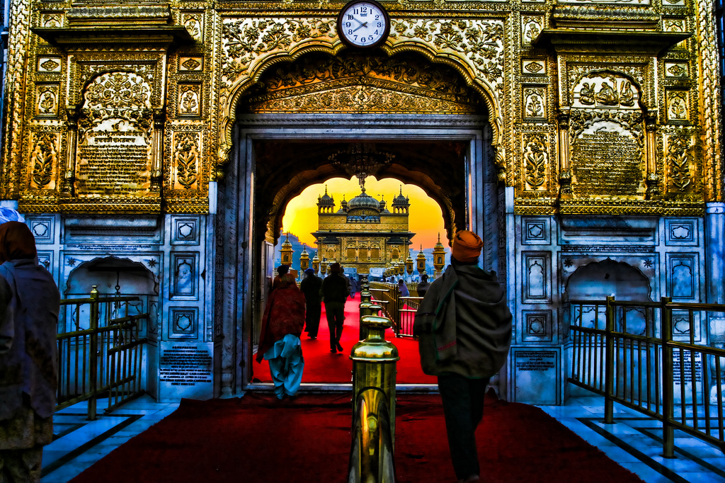 200 year Old Historic Gates at Golden Temple removed for Repair and