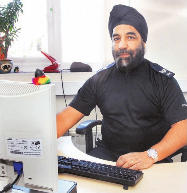 sikh police