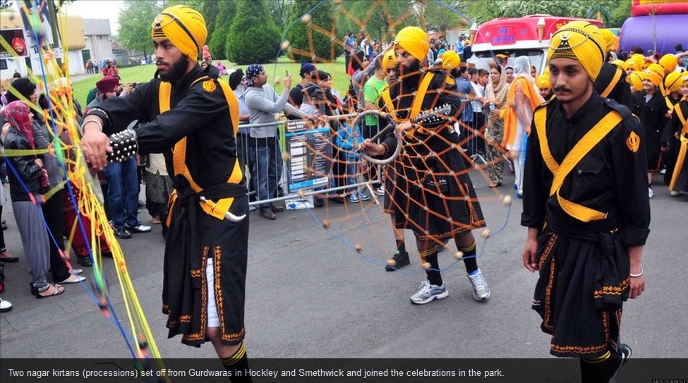 Thousands join Sikh Vaisakhi celebrations in Birmingham