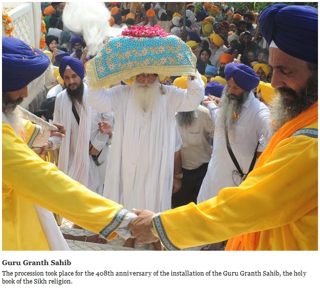 Guru Granth Sahib Ji Parkash Utsav Celebrations a pictorial