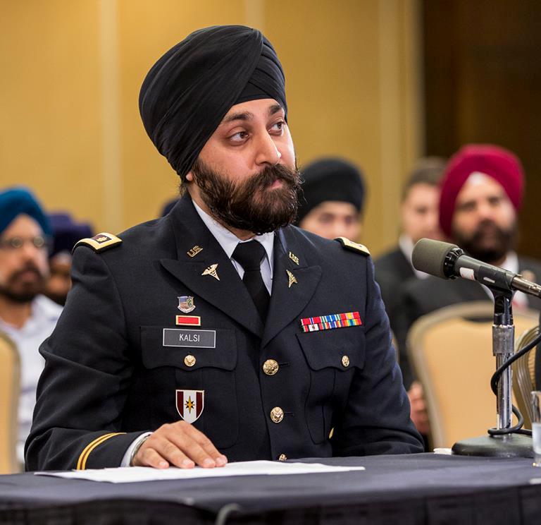 Sikh Soldier Testifies on the Right of Sikhs to Serve in the US