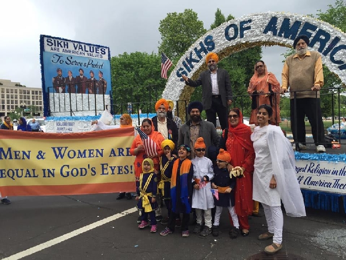Sikhs Show Up in Full Form in Washington DC