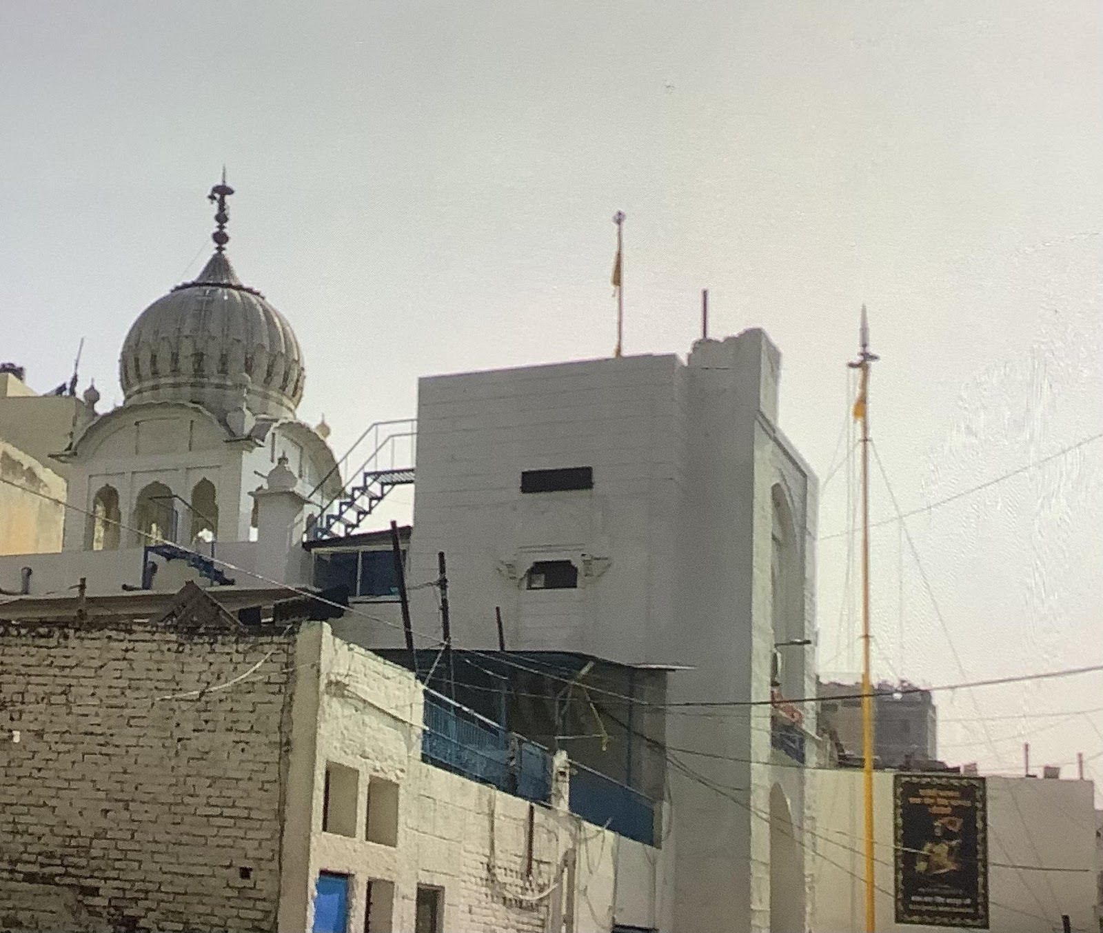 ( Gurdwara Shaheedi Asthan Baba Banda Singh Bahadur,Mehrauli,Photo by Author)