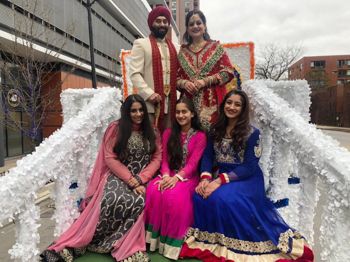 Thanksgiving day parade_2019_PCS Float_Manjeet Mona Bhalla and family.jpg