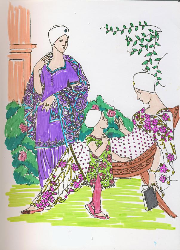 Download Khalsa Princesses Coloring Book by Siri Guru Dev Kaur ...