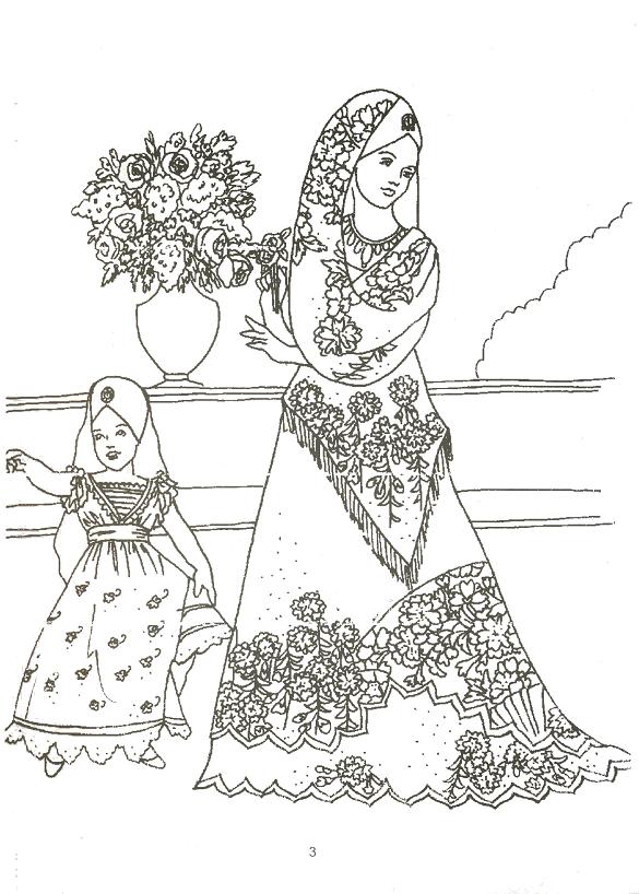 Download Khalsa Princesses Coloring Book by Siri Guru Dev Kaur | SikhNet