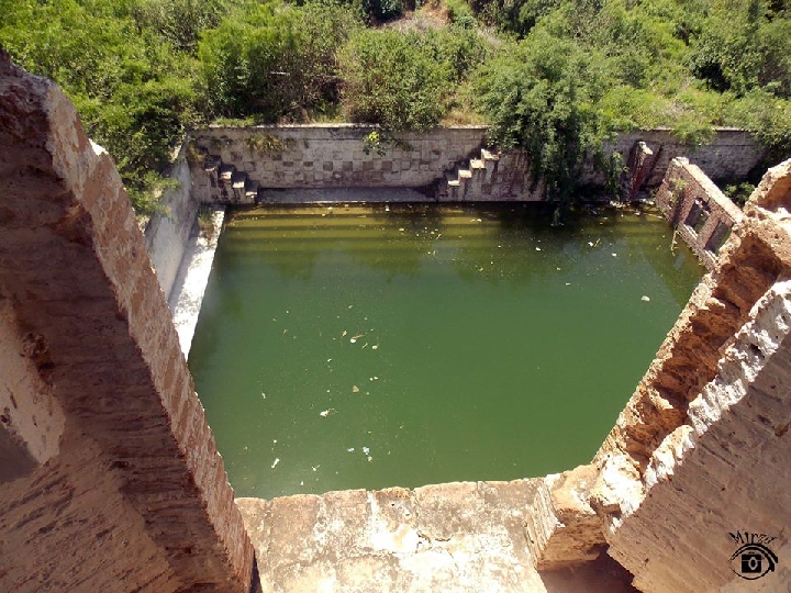 View of the sarovar from top (327K)