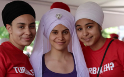 Sikh Women Wearing Turban