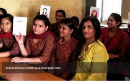 Binti Menstrual Health Class in Gurgaon India