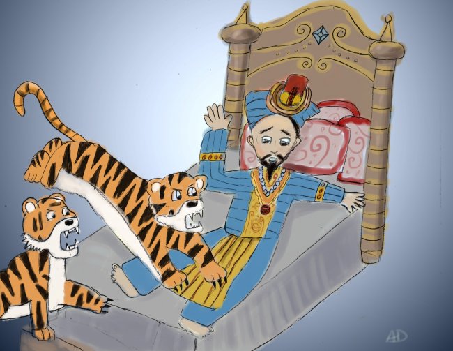 Bandi Chhor-emporer and tigers.jpg