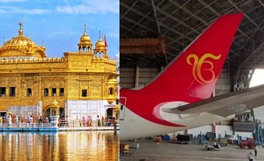Air India Paints Ik Onkar On Tail Of Plane To Mark 550th Birthday