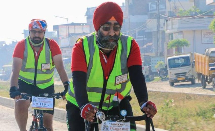 How a Sikh cyclist’s legal battle against the helmet rule goes beyond
