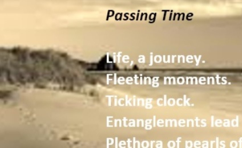 Passing Time A Poem by Ramneet Kaur