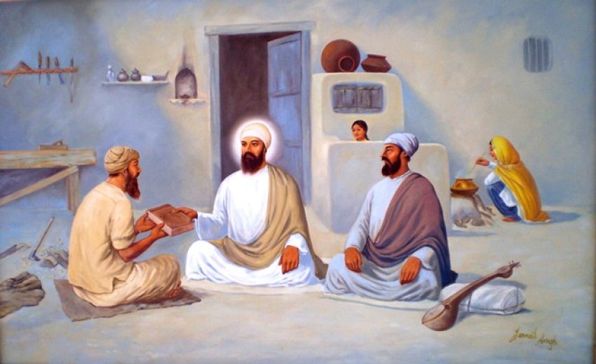 Guru Nanak and the two villages  SikhNet