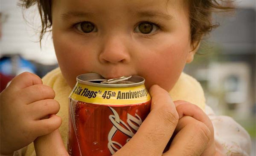 Kids Twice as Likely to Drink Soda as Adults