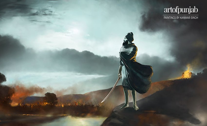 NEW ART: Guru Gobind Singh ji - The Siege of Chamkaur | SikhNet NEW ART: Guru Gobind Singh ji - The Siege of Chamkaur | SikhNet