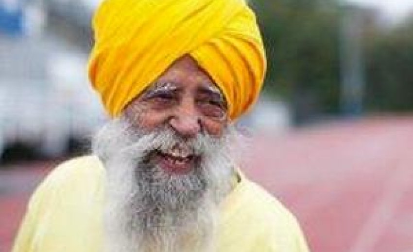 Fauja Singh Sets Records With Marathon Finish SikhNet