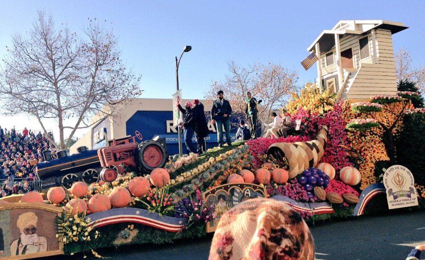 Sikh American Rose Parade Float Response 2015 Sikhnet