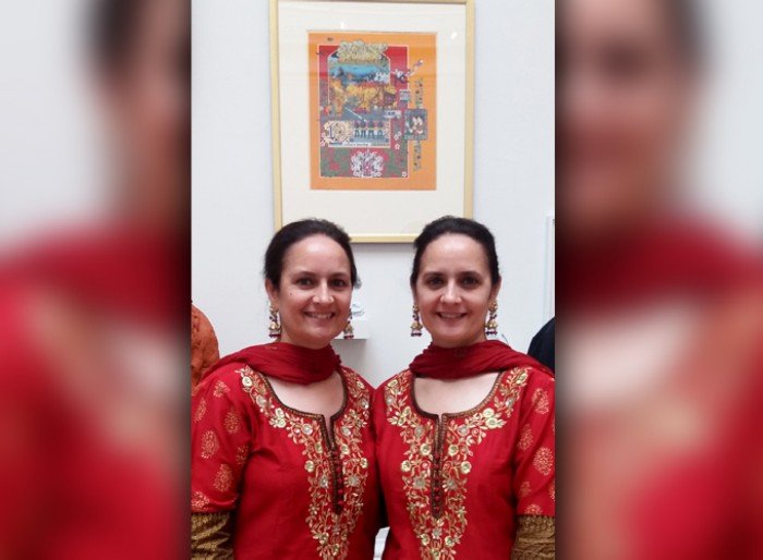 singh-twins-with-their-work-at-the-royal-Academy-Summer-Exhibition- (60K)