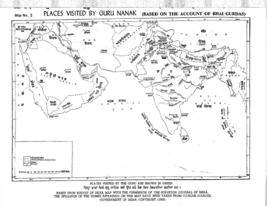 places visited by Guru Nanak.png