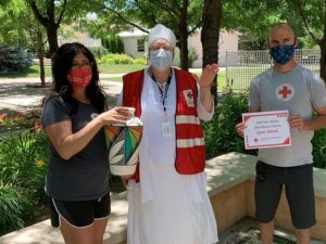 Guru Simran Awarded by Red Cross