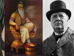 Maharaja Ranjit Singh and Winston Churchill