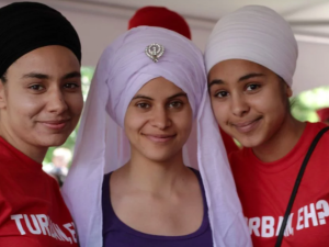 Sikh Women Wearing Turban