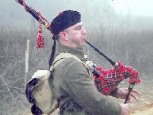 Sikh pipers and drummers
