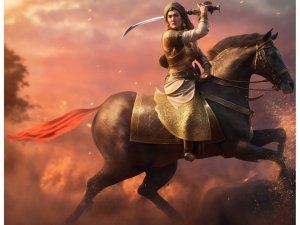 Sikh woman warrior