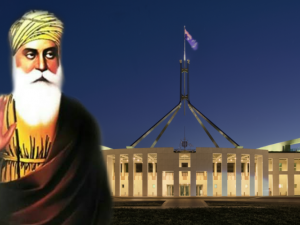 australian parliament Guru Nanak 550 birthday