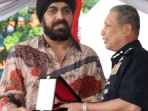 Civilian crime buster Joe Mahinder Singh