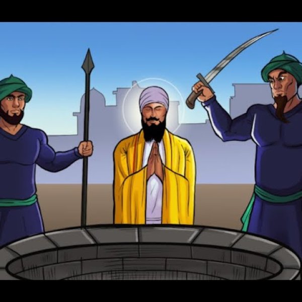 Guru Tegh Bahadur Gives His Head | SikhNet Guru Tegh Bahadur Gives His Head | SikhNet