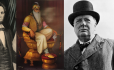 Maharaja Ranjit Singh and Winston Churchill