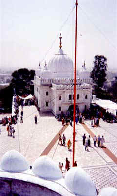 The Gurdwara at Fort Keshgarh Sahib