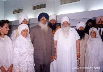 The Siri Singh Sahib and Chief Minister Prakash Singh Badal