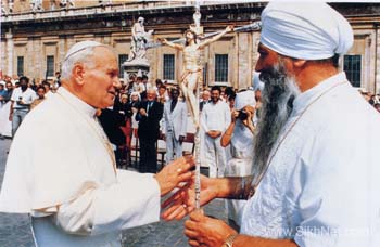 YB and pope