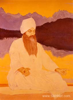 Yogi Bhajan - Painting by Sewa Singh 2