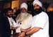 Lewis Randa presented the Siri Singh Sahib with the International Peace Abbey Award - 1986