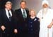 The Siri Singh Sahib with President Bill Clinton and Governor of New Mexico, Bruce King
