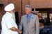 Yogi Bhajan and President Clinton in Santa Fe